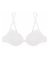 wht cotton basics padded bra