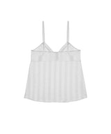 WHT SHADOW STRIPE CAMISOLE